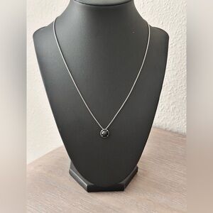 David Yurman Black Pendant Necklace